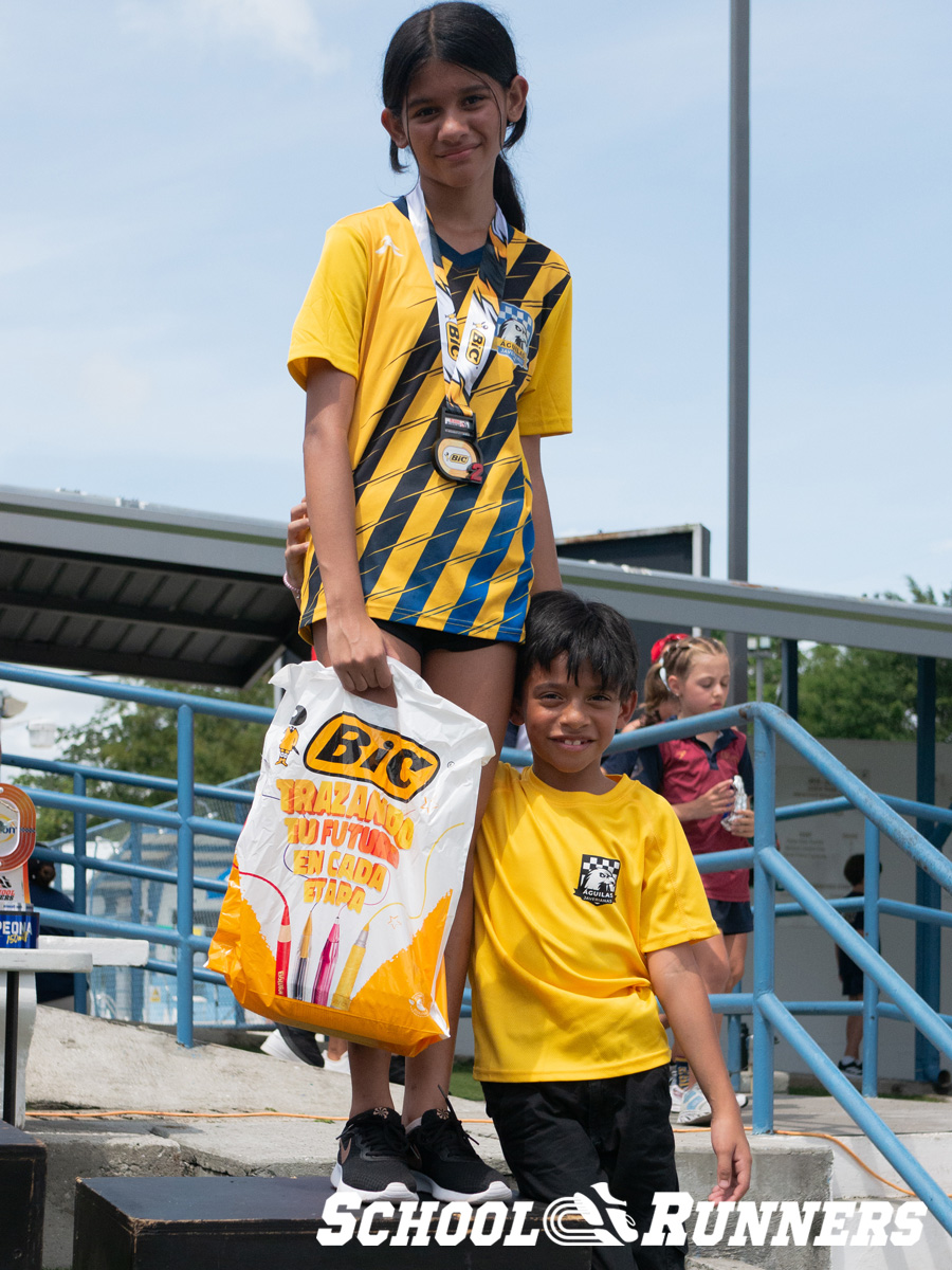 School Runners - Serie 3 - Podio Categoría Femenina