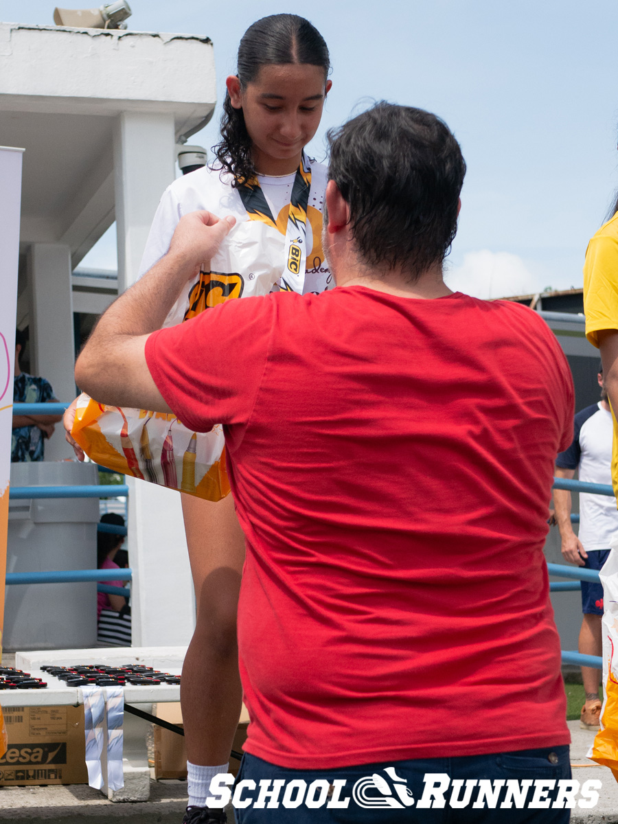 School Runners - Serie 3 - Podio Categoría Femenina