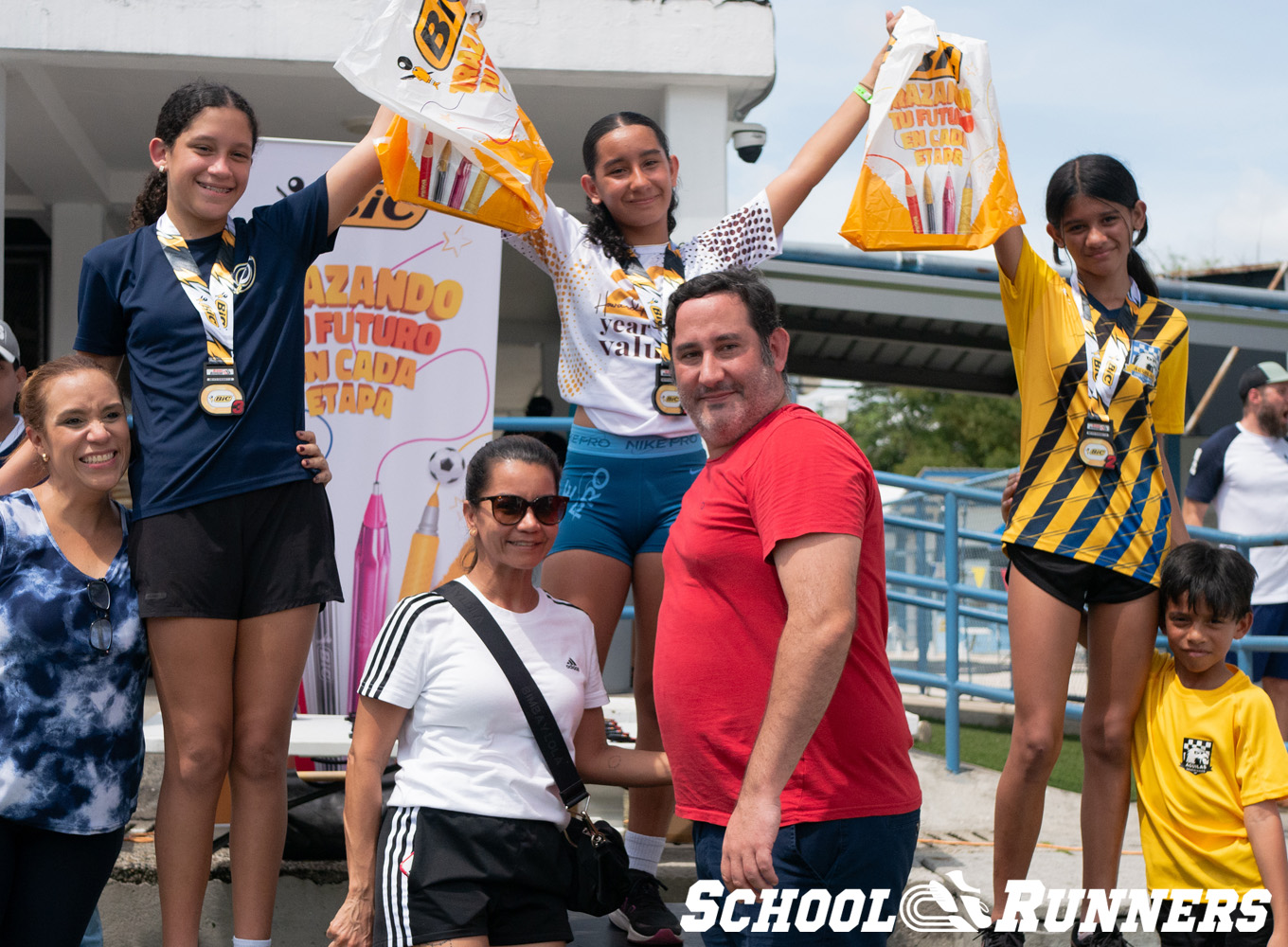 School Runners - Serie 3 - Podio Categoría Femenina