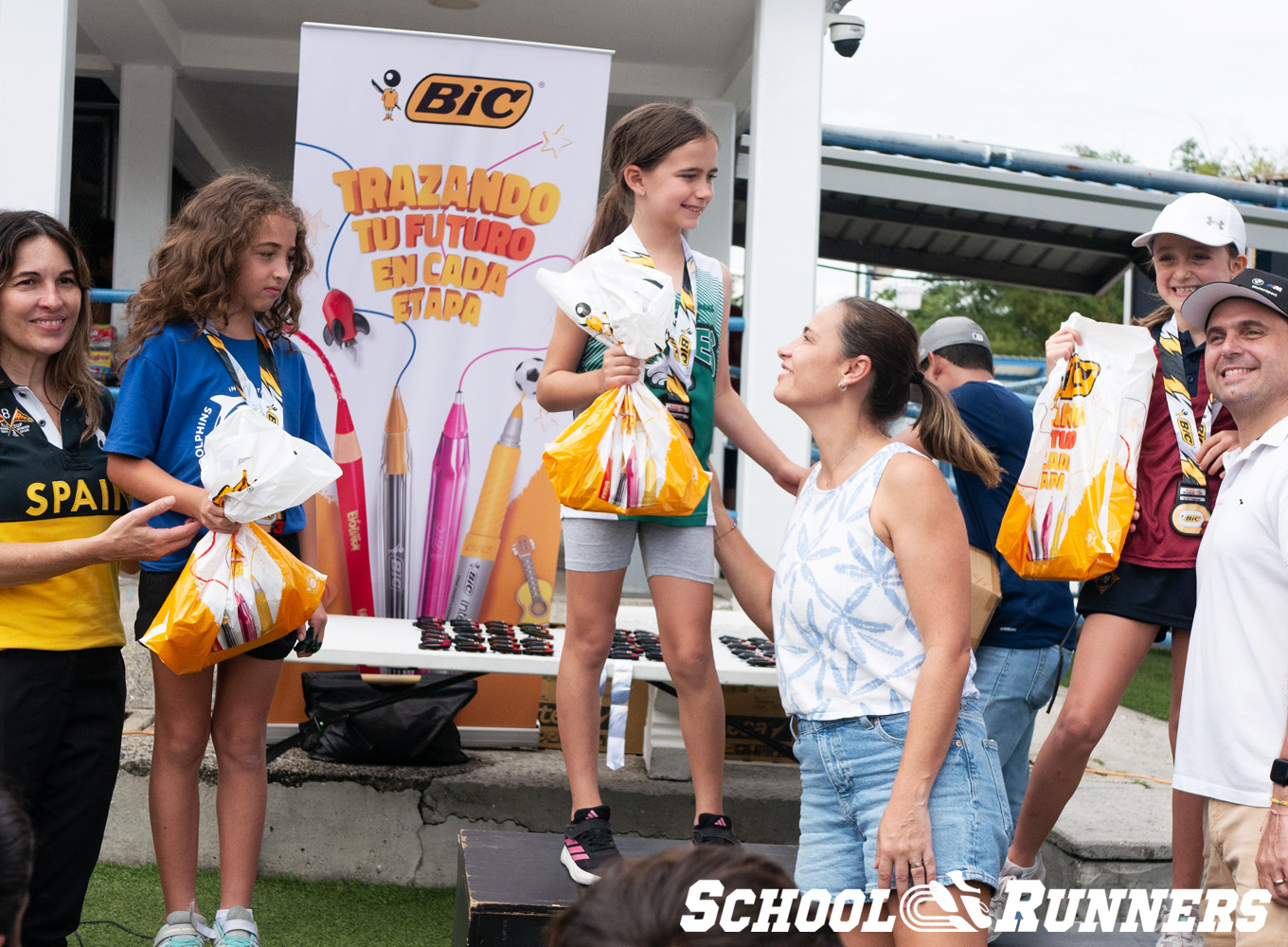 School Runners - Serie 3 - Podio Categoría Femenina