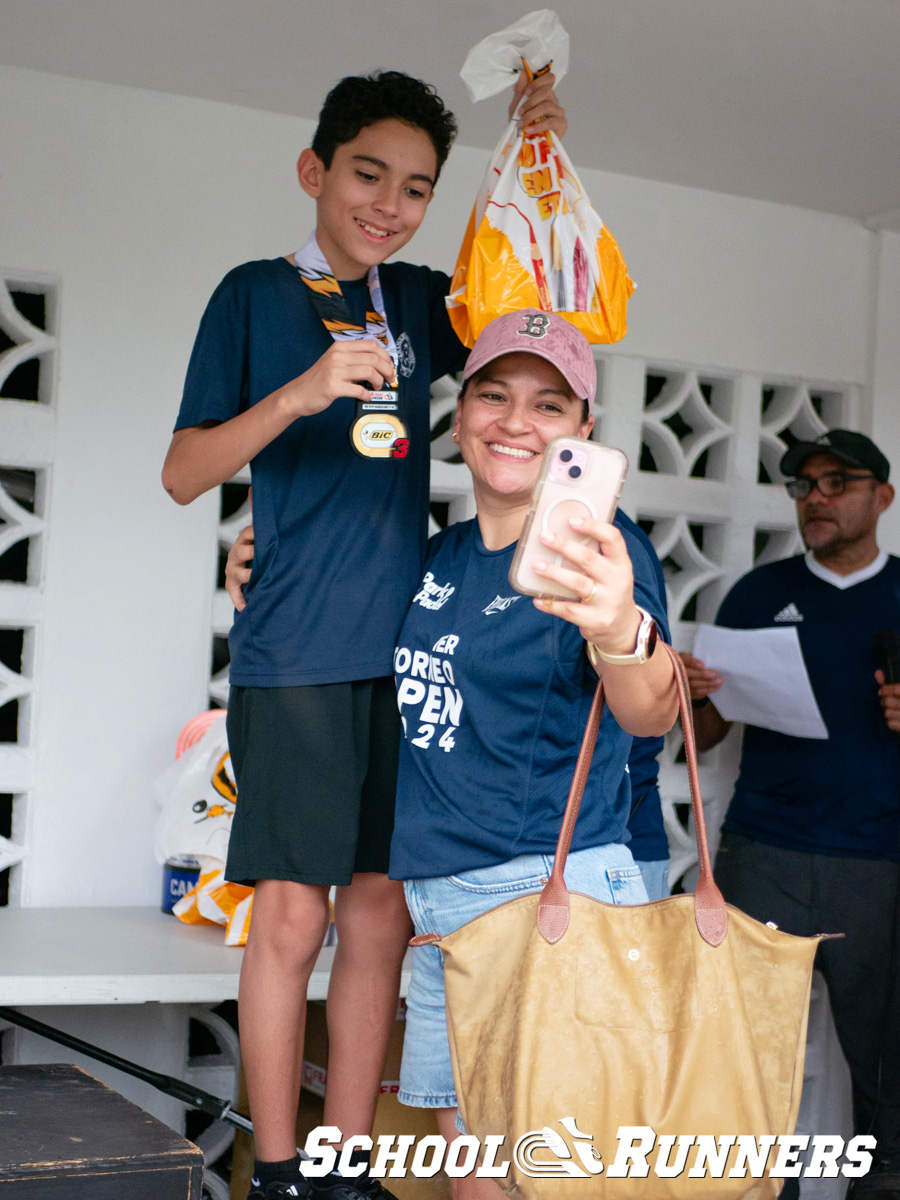 School Runners - Serie 3 - Podio Categoría Masculina 150 mts