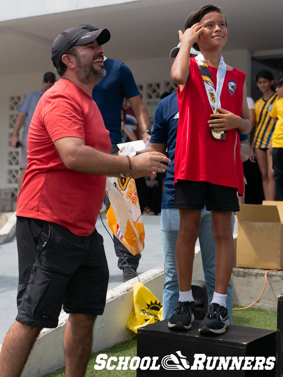 School Runners - Serie 3 - Podio Categoría Masculina