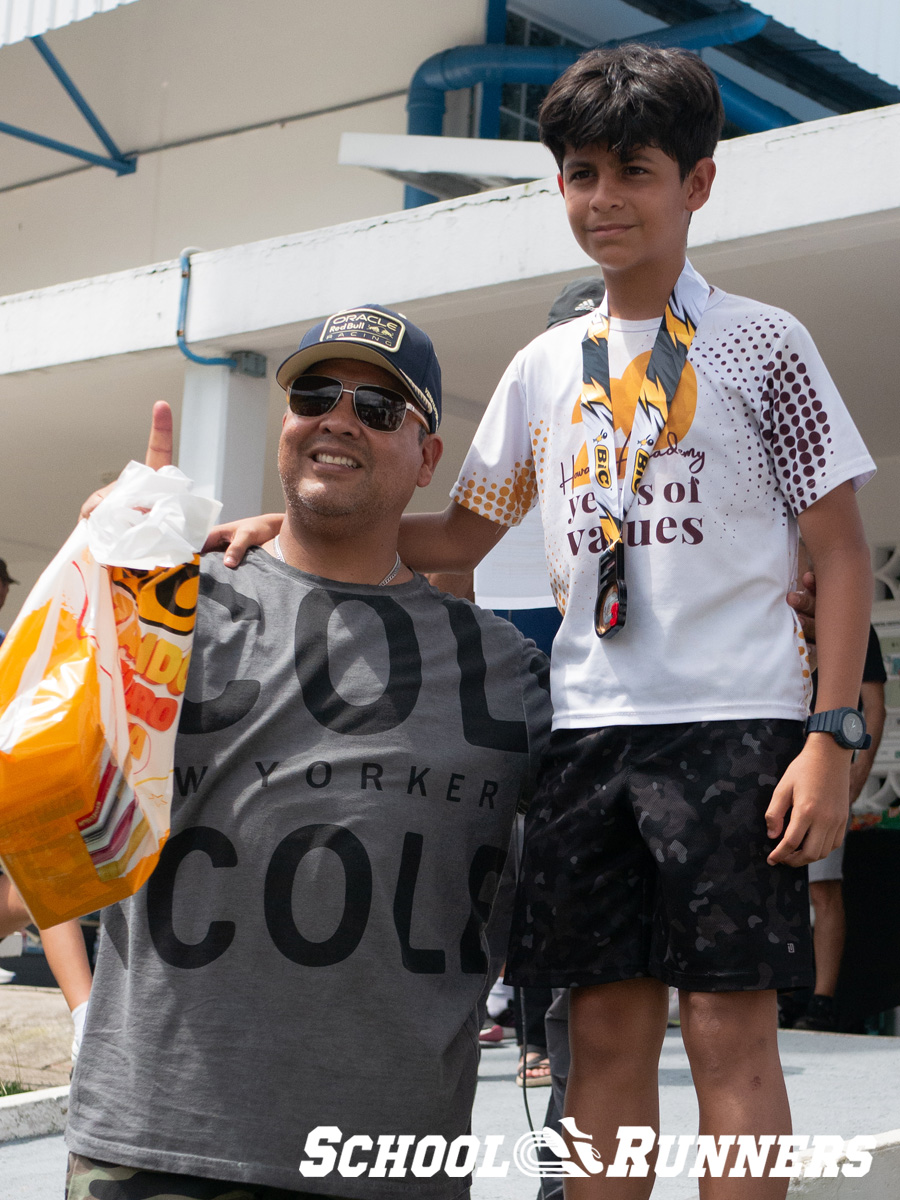 School Runners - Serie 3 - Podio Categoría Masculina