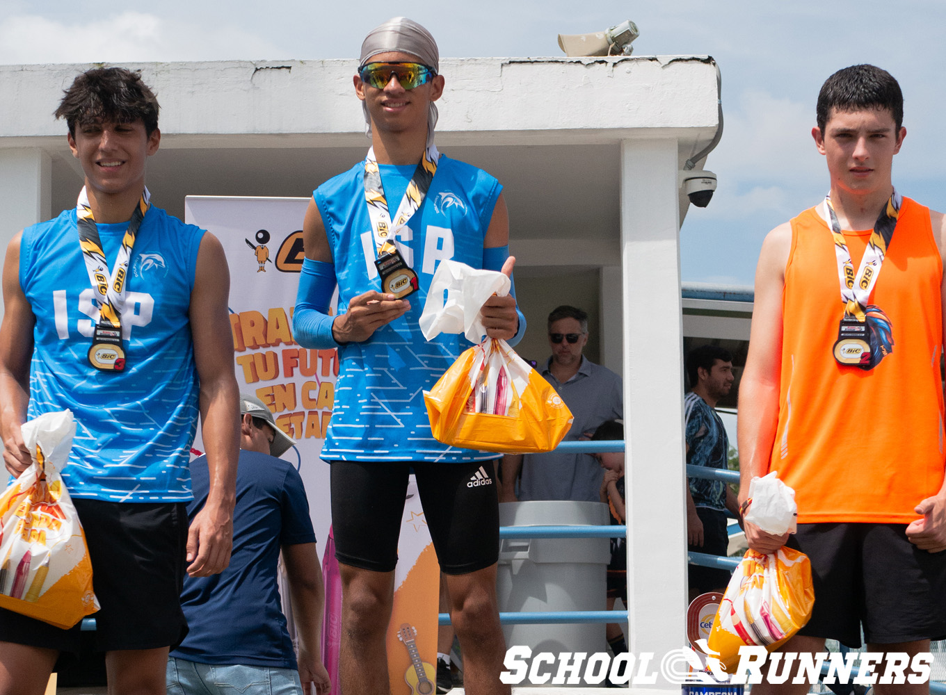 School Runners - Serie 3 - Podio Categoría Masculina