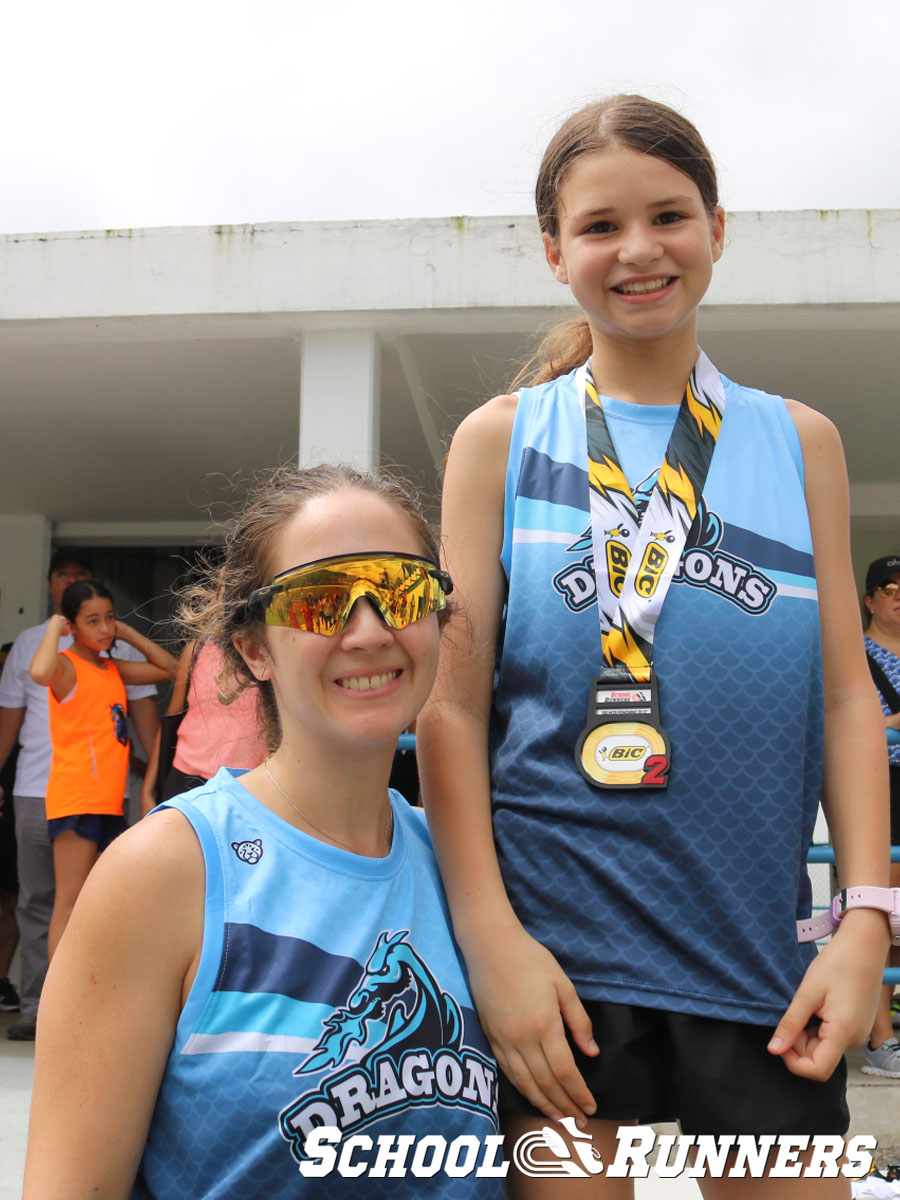 School Runners - Serie 3 - Podio Categoría Femenina 100 mts