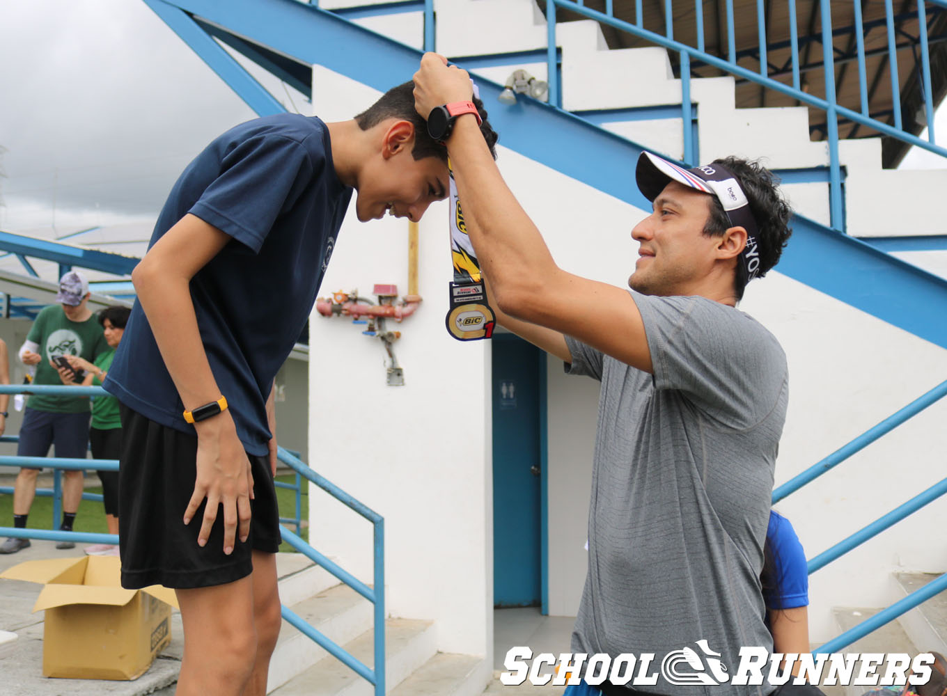 School Runners - Serie 3 - Podio Categoría Masculina 100 mts