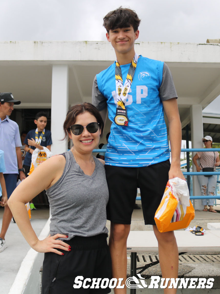 School Runners - Serie 3 - Podio Categoría Masculina 100 mts