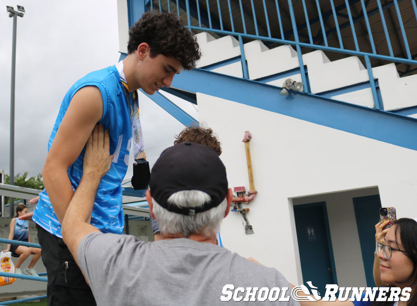 School Runners - Serie 3 - Podio Categoría Masculina 100 mts