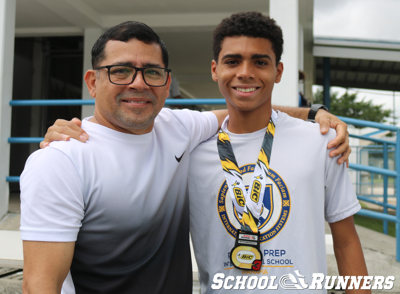 School Runners - Serie 3 - Podio Categoría Masculina 100 mts