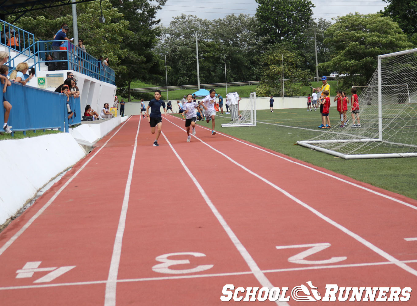 School Runners - Serie 3 - Categoría Masculina 100m