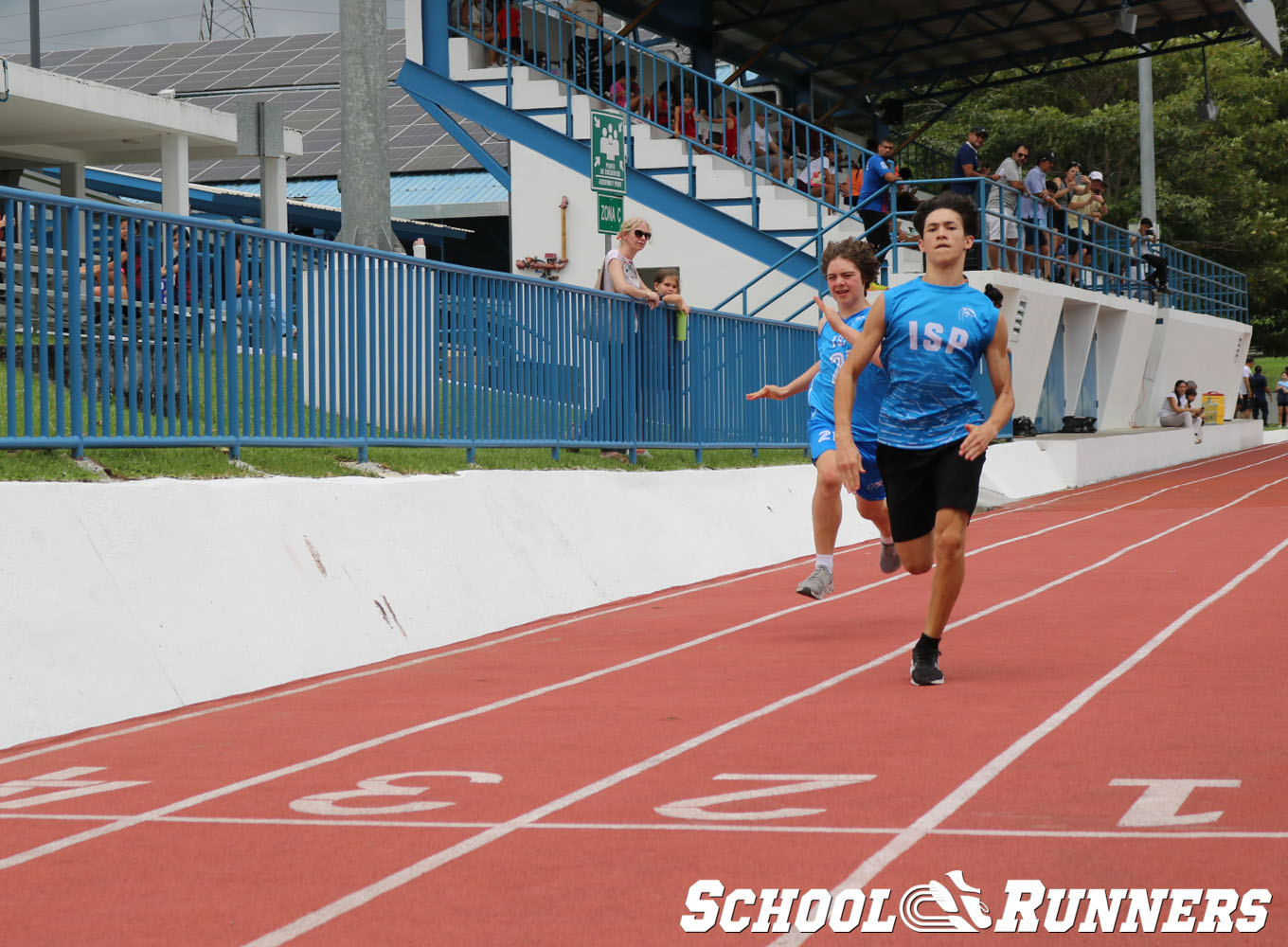 School Runners - Serie 3 - Categoría Masculina 100m