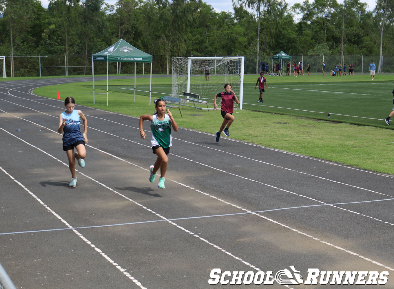 Serie 4 - Heats de la Categoría Femenina u11 en 150 metros