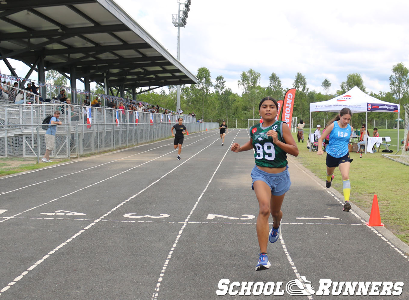 Serie 4 - Heats de la Categoría Femenina u15 en 150 metros