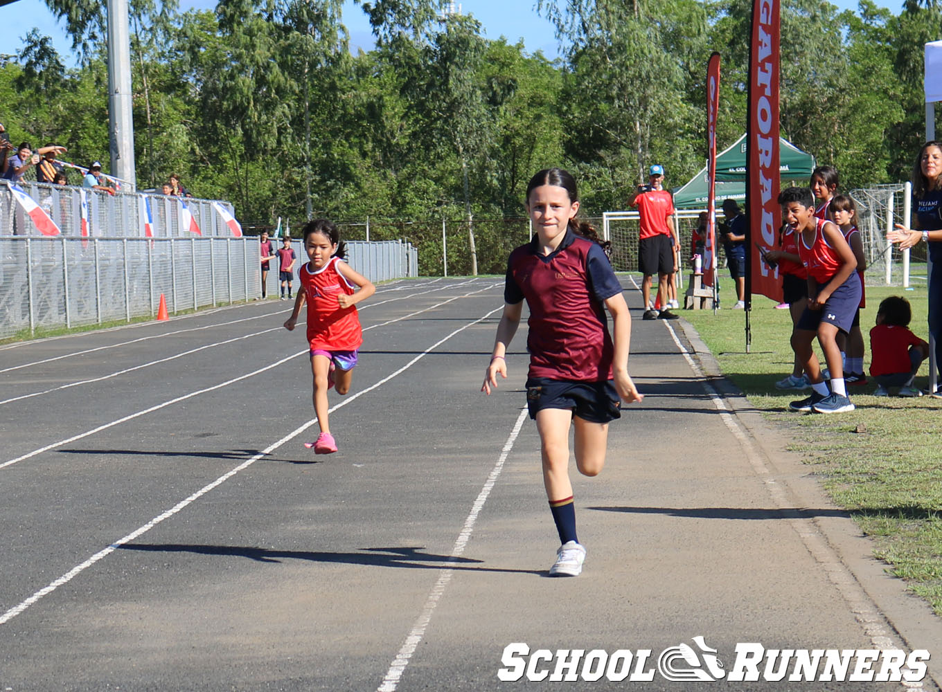 Serie 4 - Heats de la Categoría Femenina u9 en 50 metros