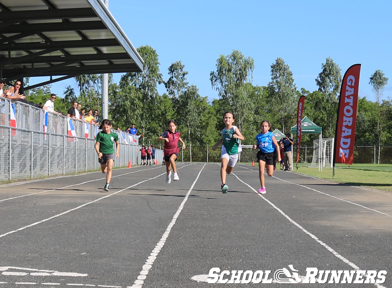 Serie 4 - Heats de la Categoría Femenina u9 en 50 metros