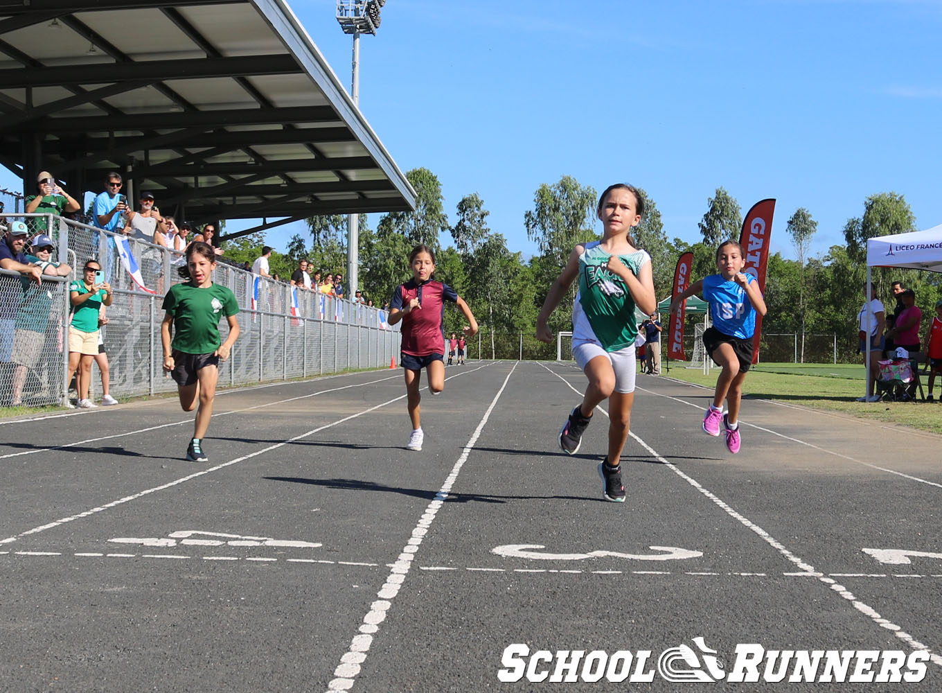 Serie 4 - Heats de la Categoría Femenina u9 en 50 metros