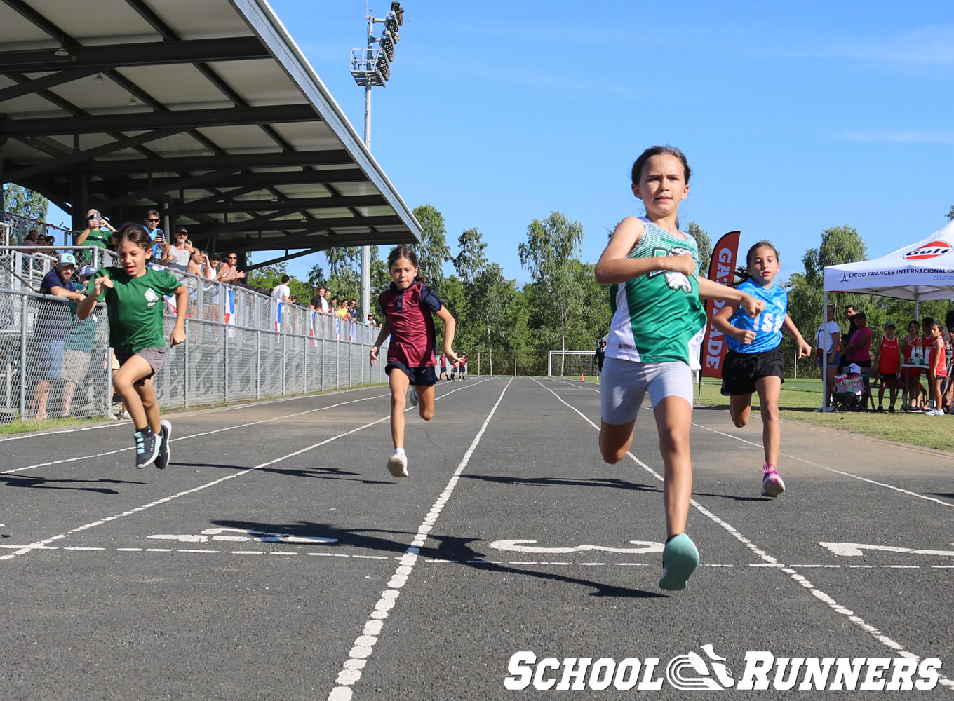 Serie 4 - Heats de la Categoría Femenina u9 en 50 metros