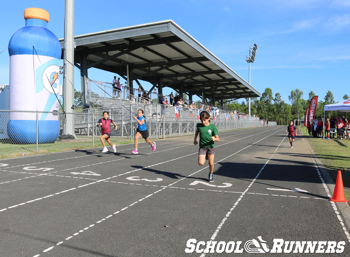 Serie 4 - Heats de la Categoría Femenina u9 en 80 metros