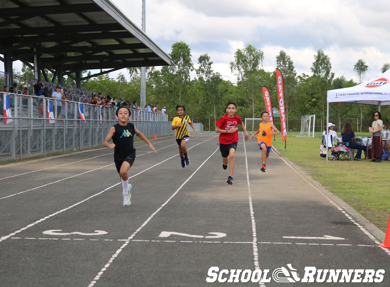 Serie 4 - Heats de la Categoría Masculina u13 en 150 metros