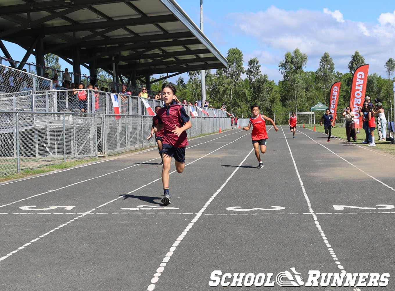 Serie 4 - Heats de la Categoría Masculina u11 en 300 metros