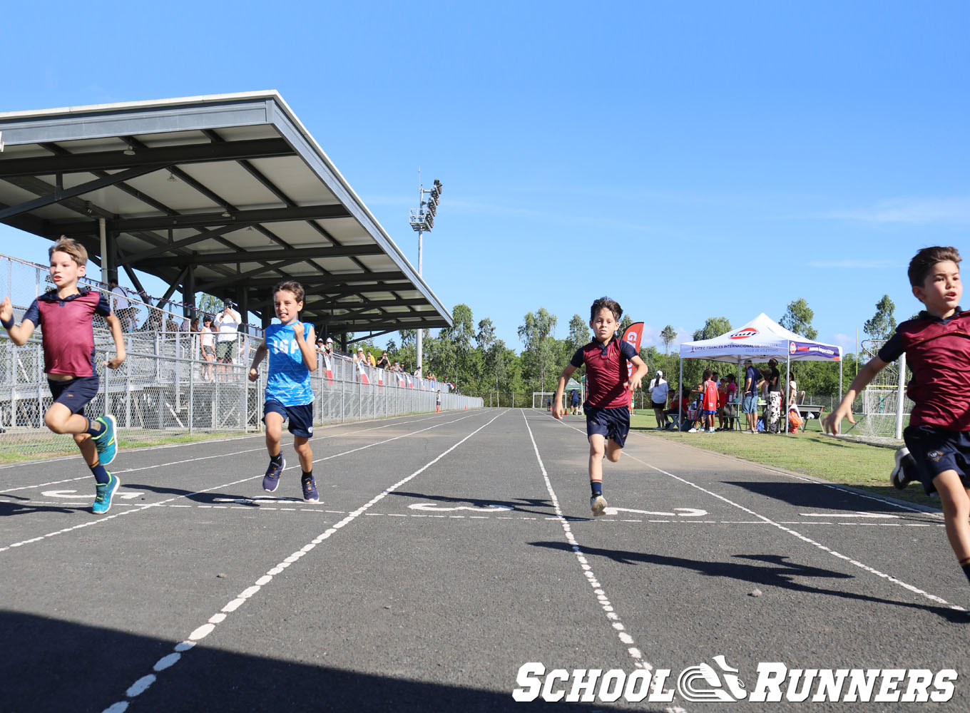 Serie 4 - Heats de la Categoría Masculina u9 en 50 metros