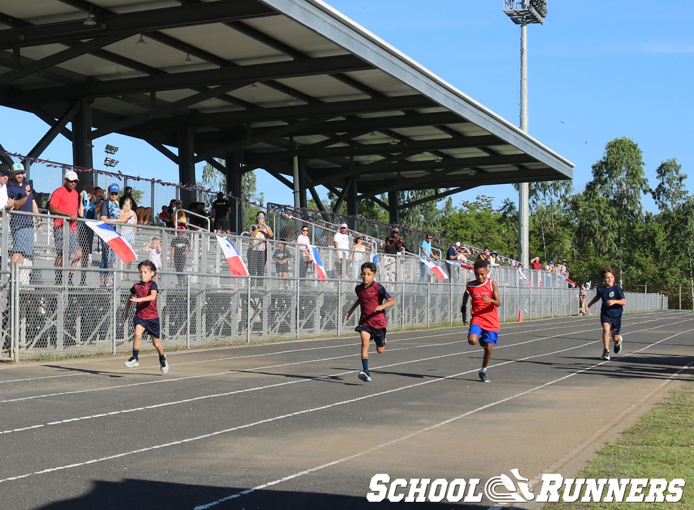 Serie 4 - Heats de la Categoría Masculina u9 en 80 metros