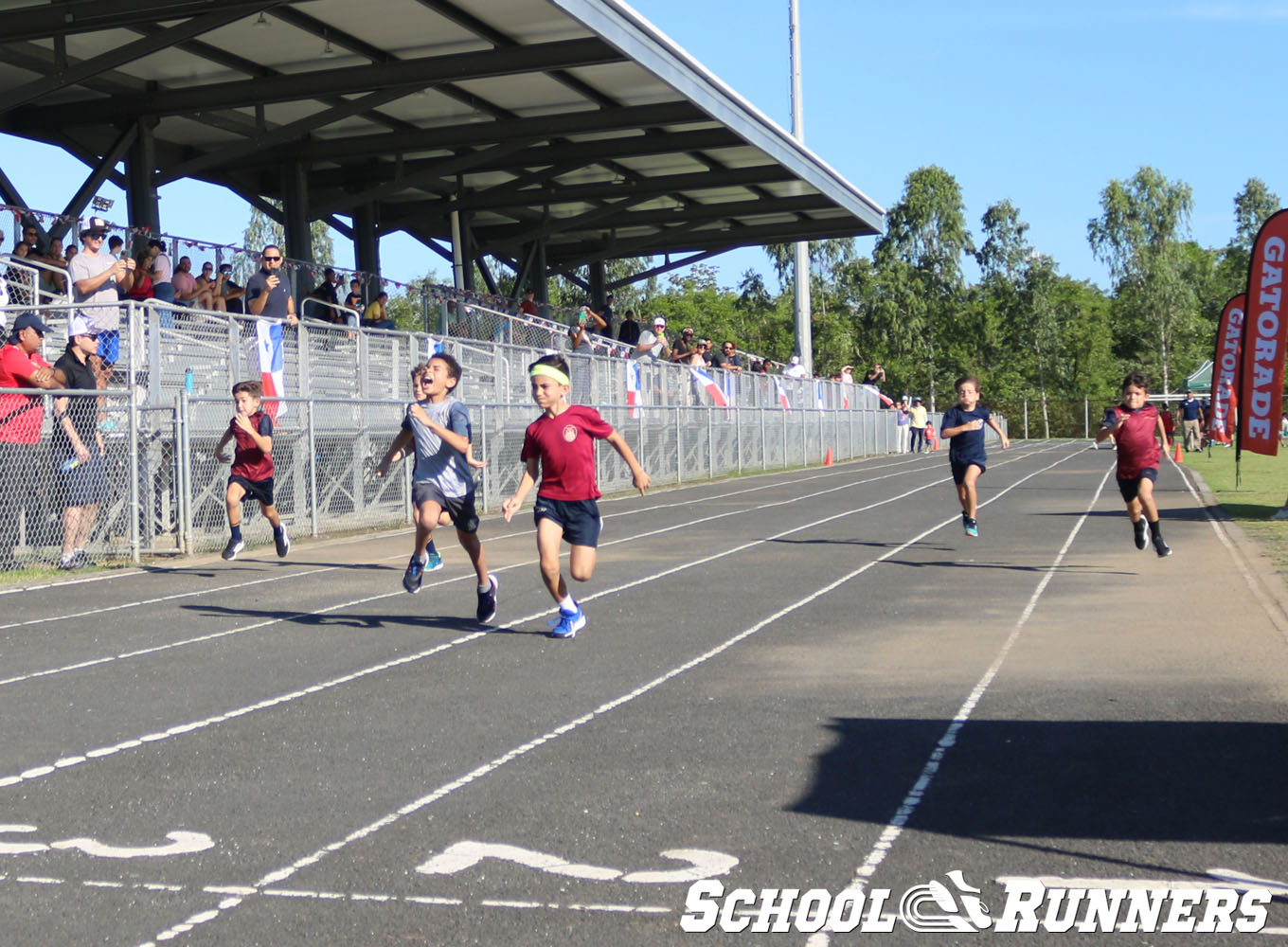 Serie 4 - Heats de la Categoría Masculina u9 en 80 metros