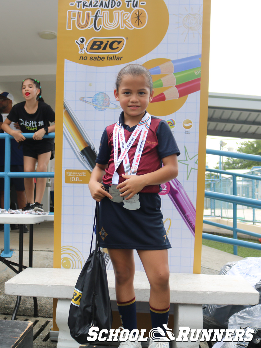 2025 Serie 1 - Medallas - Categoría Femenina u9 - 50 metros