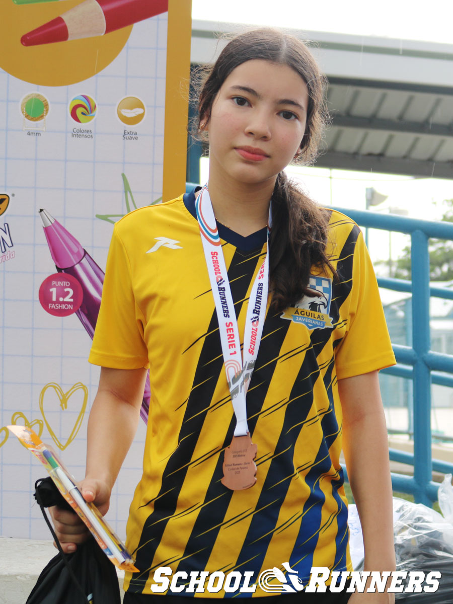 2025 Serie 1 - Medallas - Categoría Femenina u13 - 300 metros