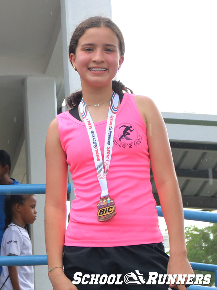 2025 Serie 1 - Medallas - Categoría Femenina u15 - 150 metros