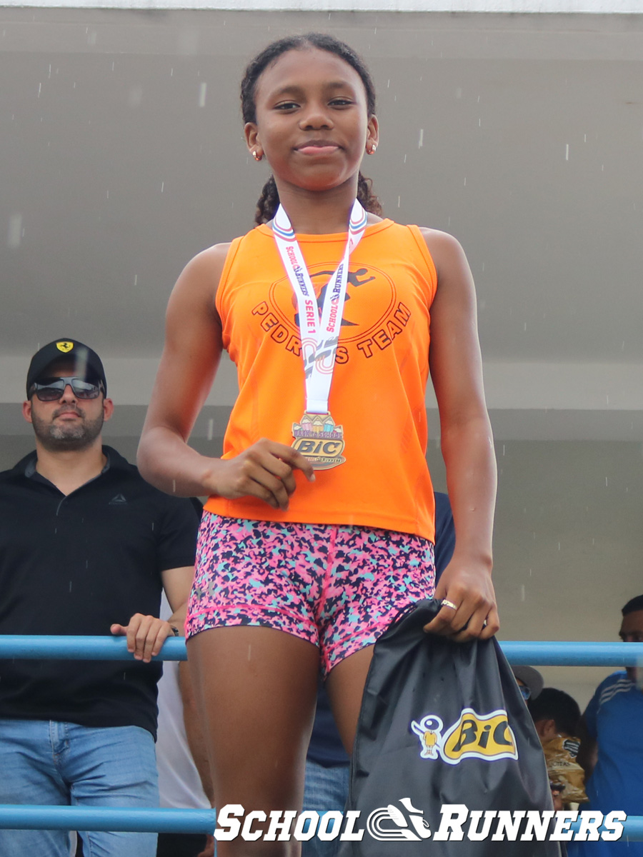 2025 Serie 1 - Medallas - Categoría Femenina u15 - 150 metros