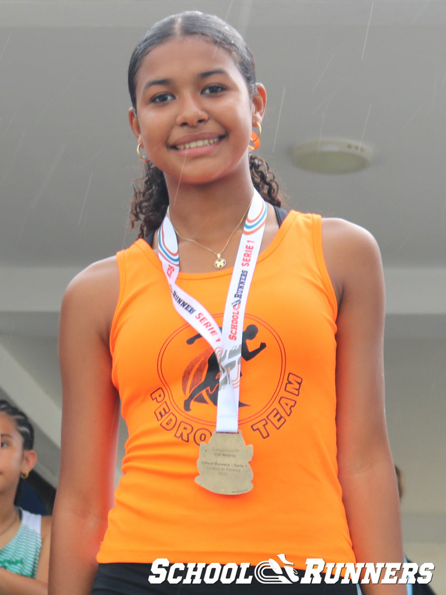 2025 Serie 1 - Medallas - Categoría Femenina u19 - 300 metros