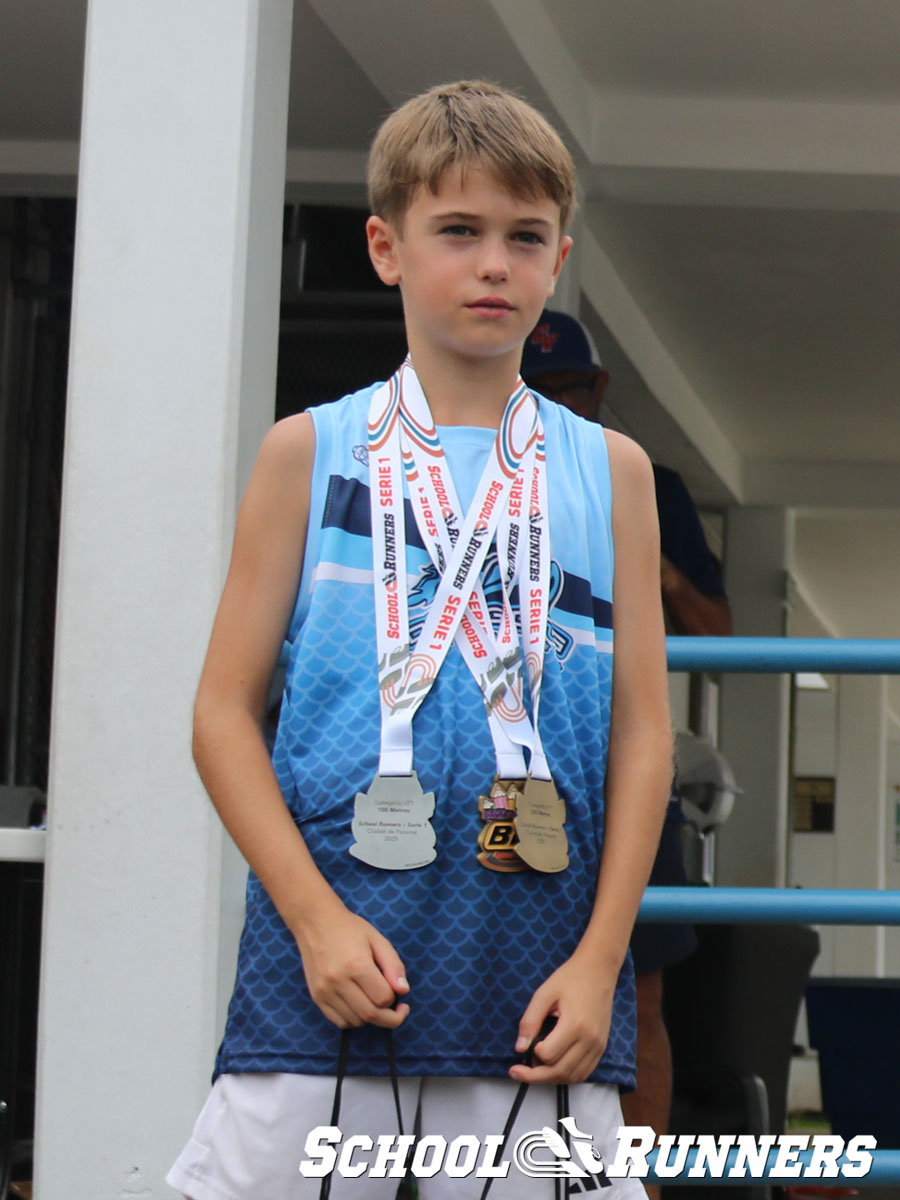 2025 Serie 1 - Medallas - Categoría Masculina u11 - 100 metros