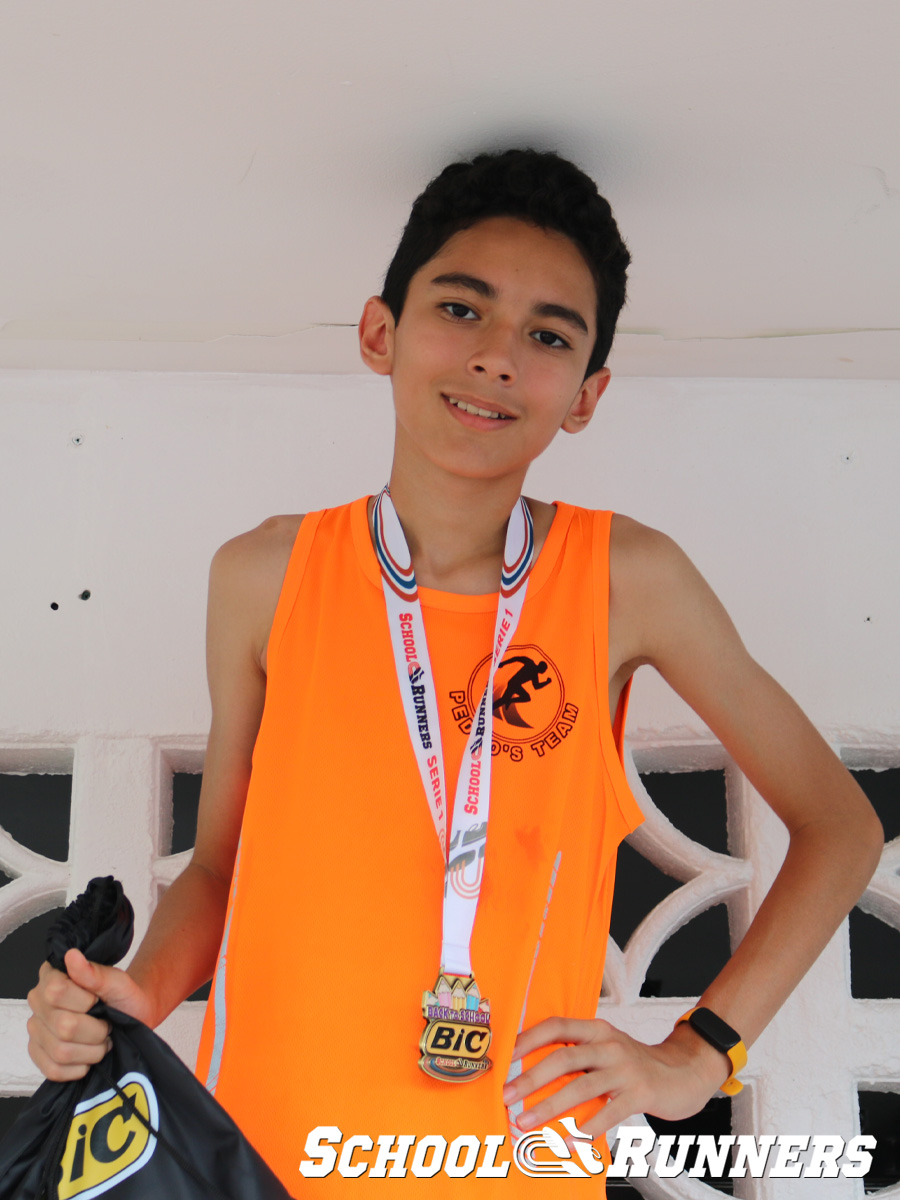 2025 Serie 1 - Medallas - Categoría Masculina u13 - 300 metros