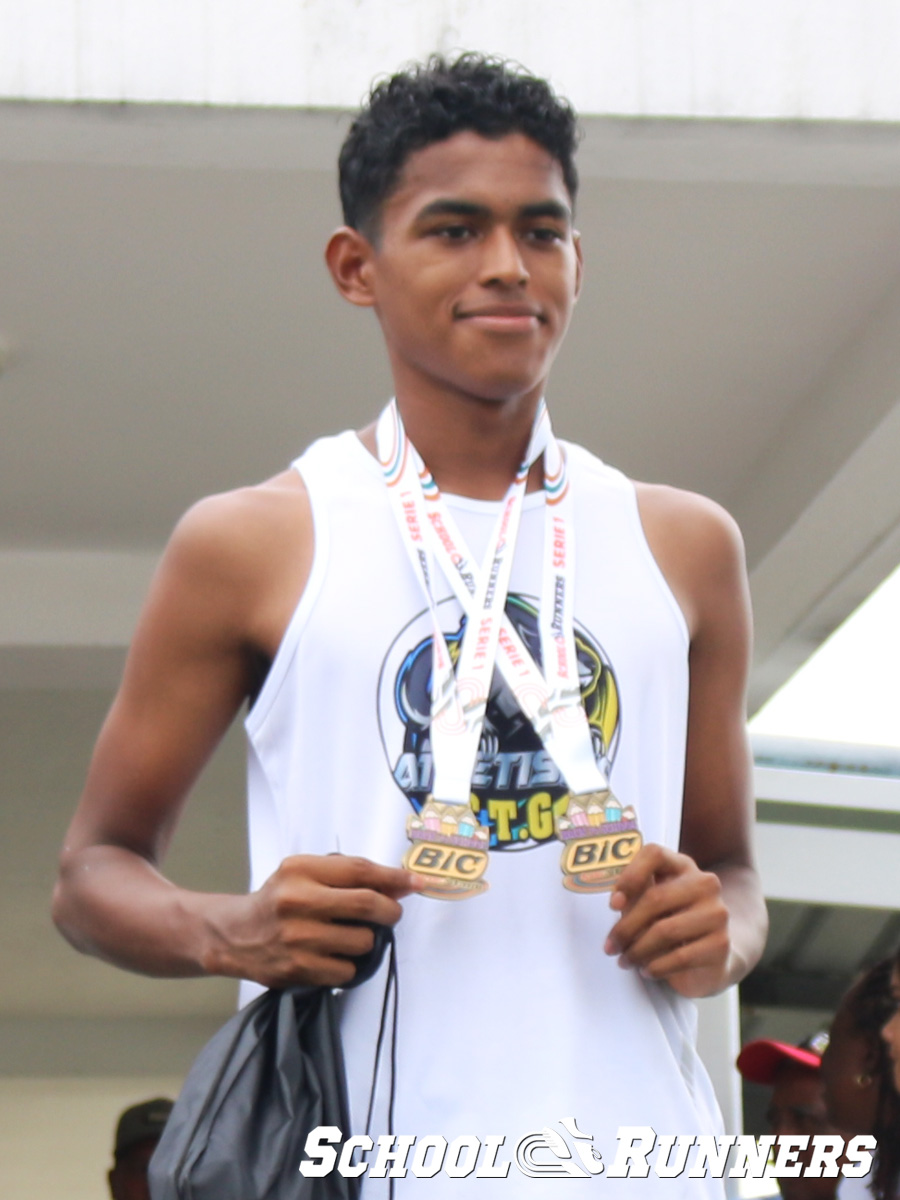 2025 Serie 1 - Medallas - Categoría Masculina u19 - 100 metros