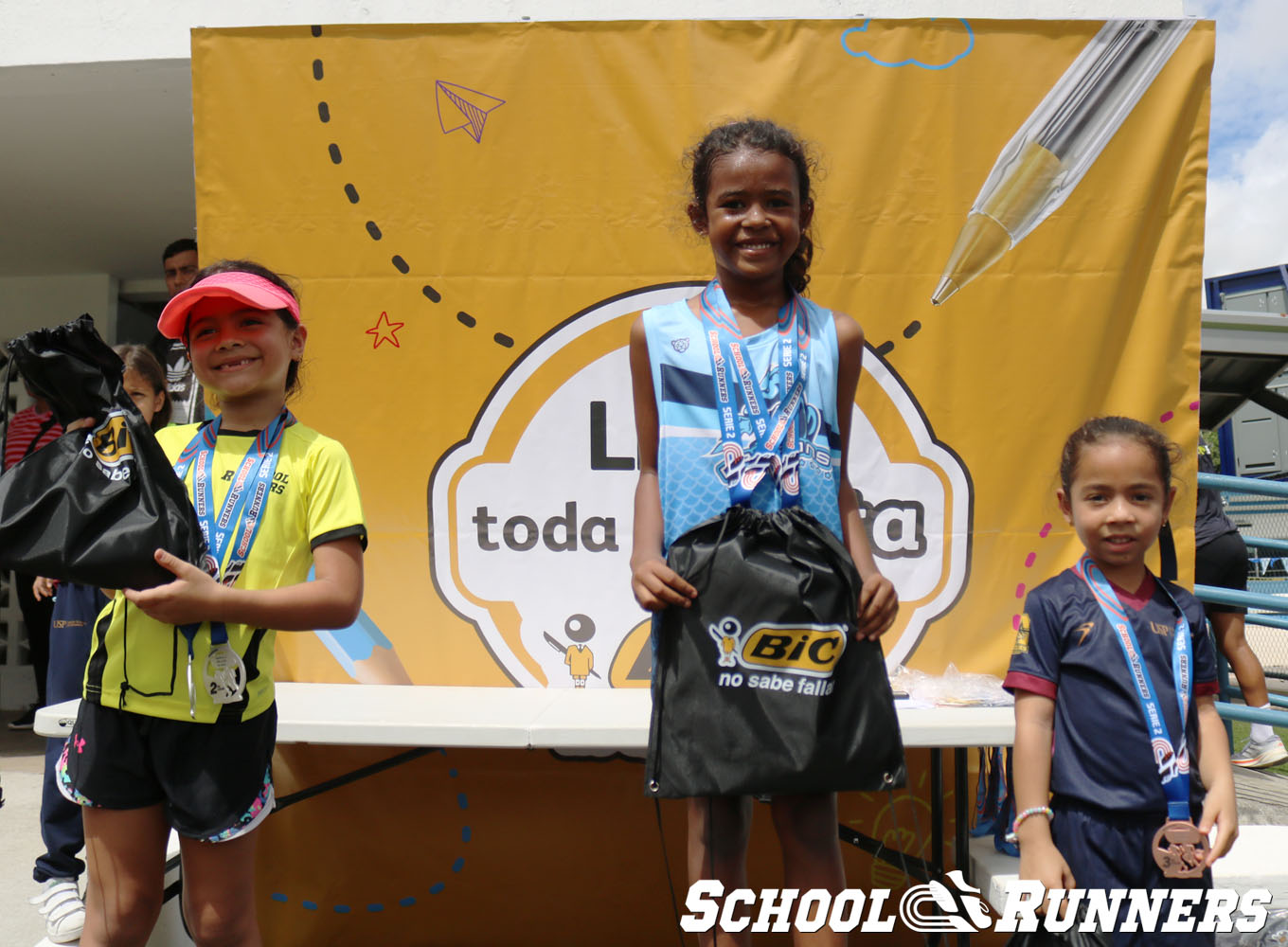 2025 Serie 2 - Medallas - Categoría Femenina u7 - 40 metros