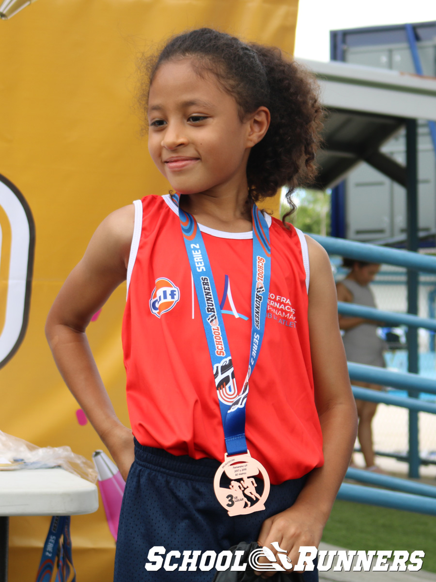 2025 Serie 2 - Medallas - Categoría Femenina u9 - 80 metros