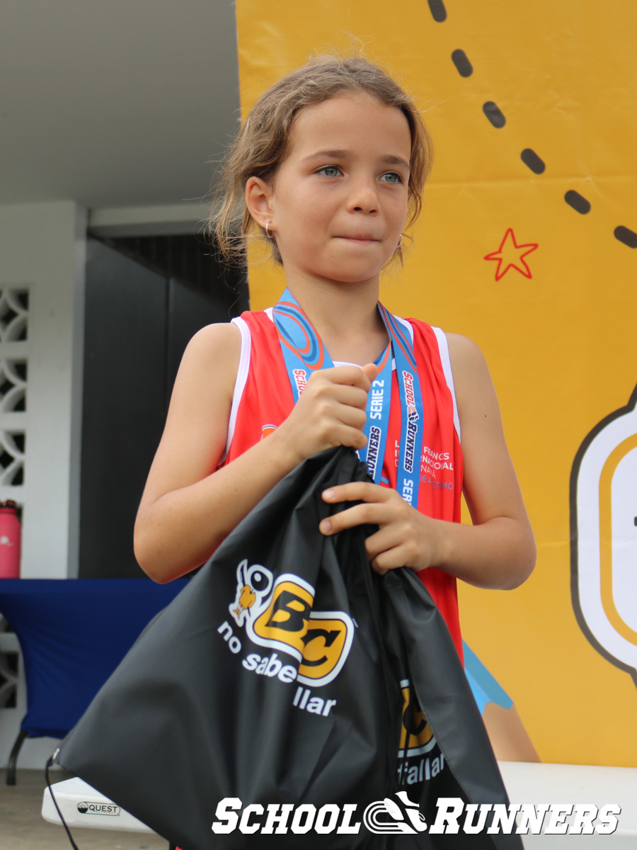 2025 Serie 2 - Medallas - Categoría Femenina u9 - 80 metros