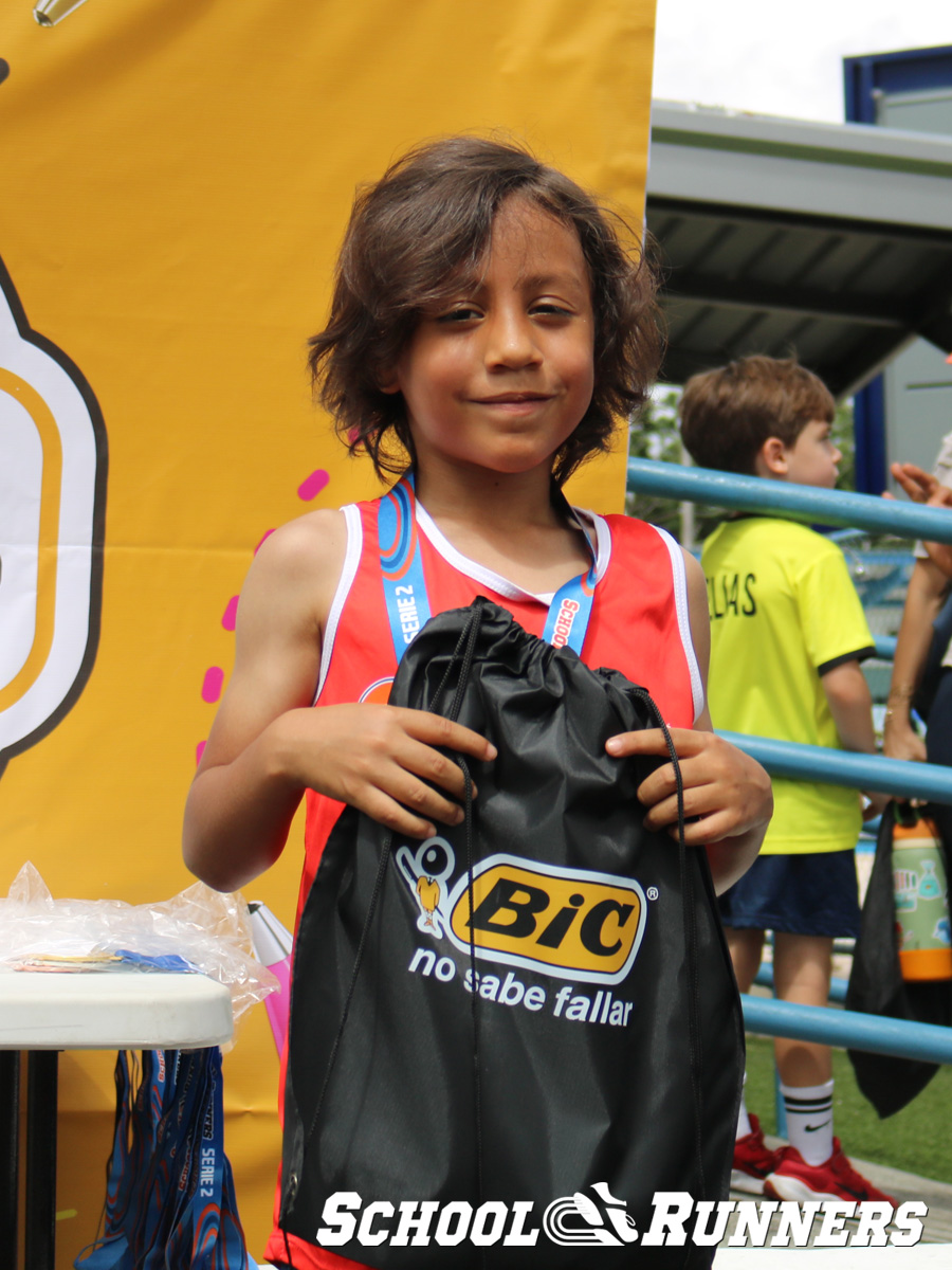 2025 Serie 2 - Medallas - Categoría Masculina u7 - 20 metros