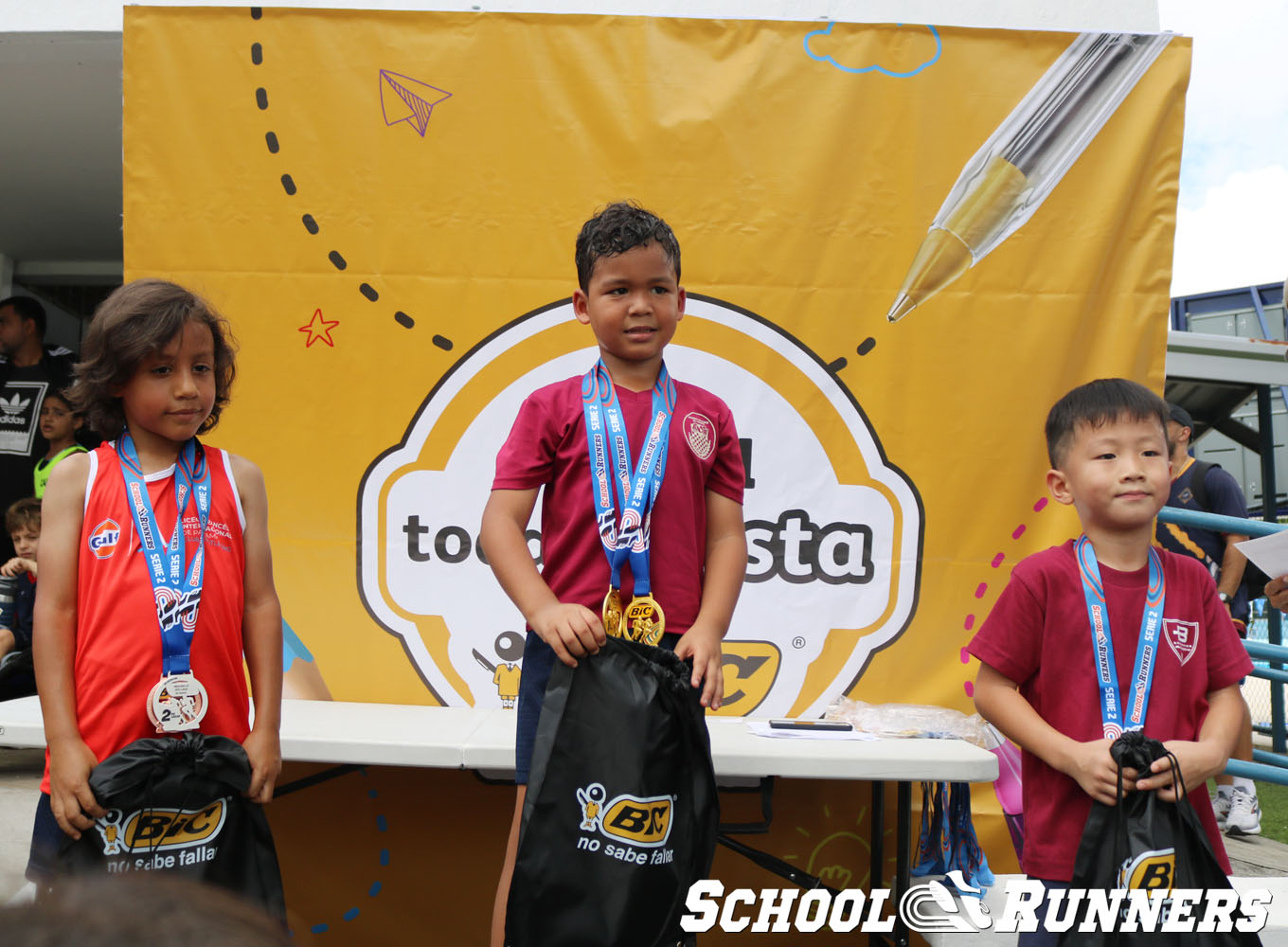 2025 Serie 2 - Medallas - Categoría Masculina u7 - 40 metros