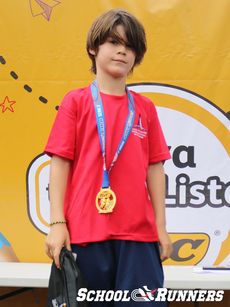 2025 Serie 2 - Medallas - Categoría Masculina u9 - 50 metros