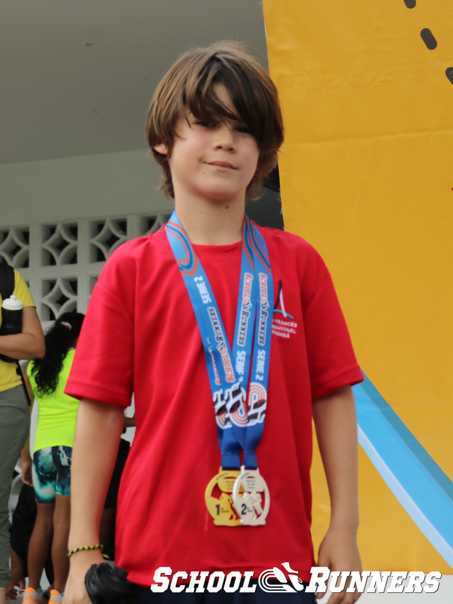 2025 Serie 2 - Medallas - Categoría Masculina u9 - 80 metros