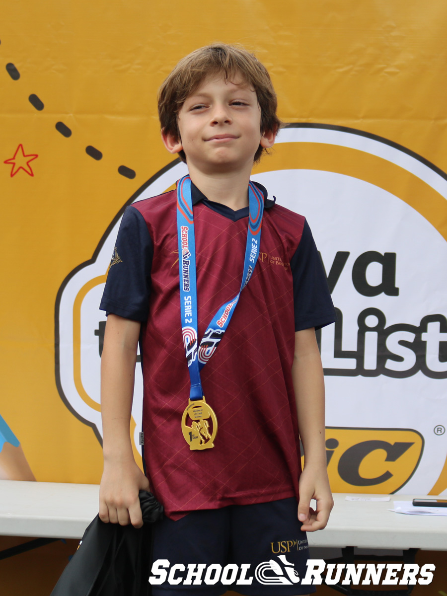 2025 Serie 2 - Medallas - Categoría Masculina u9 - 80 metros