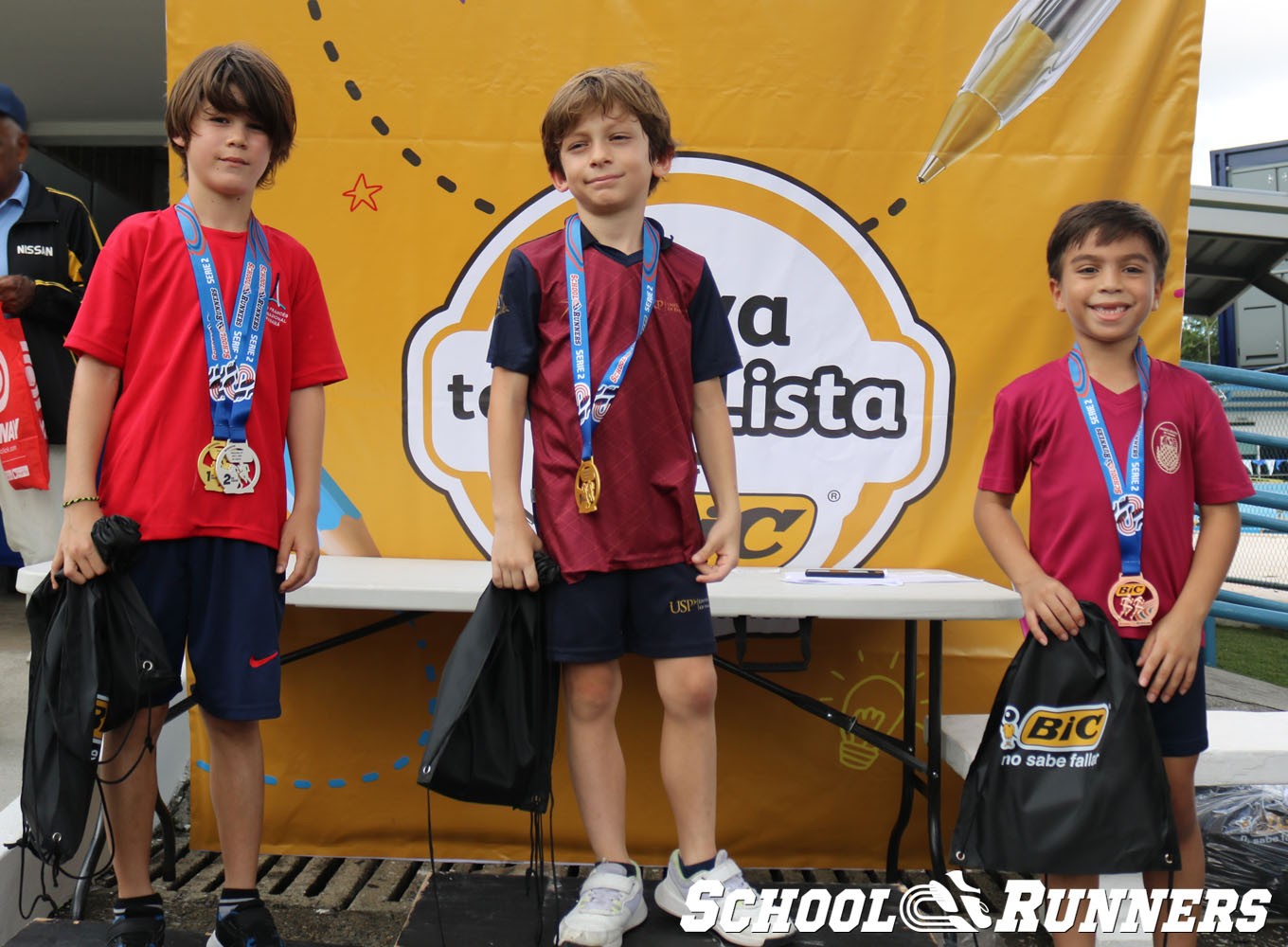 2025 Serie 2 - Medallas - Categoría Masculina u9 - 80 metros