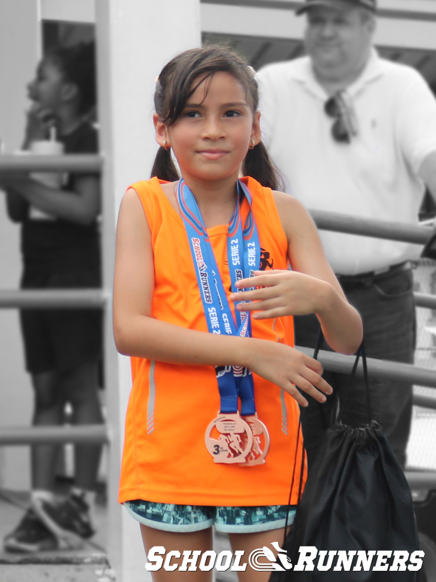 2025 Serie 2 - Medallas - Categoría Femenina u11 - 100 metros