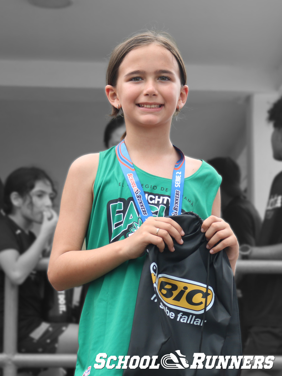 2025 Serie 2 - Medallas - Categoría Femenina u11 - 150 metros