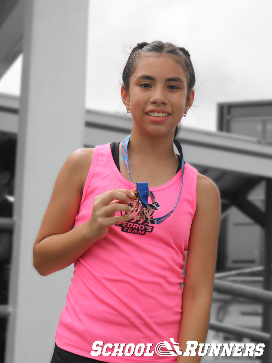 2025 Serie 2 - Medallas - Categoría Femenina u13 - 100 metros