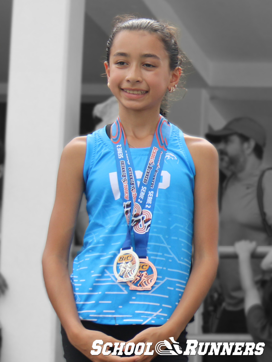 2025 Serie 2 - Medallas - Categoría Femenina u13 - 100 metros