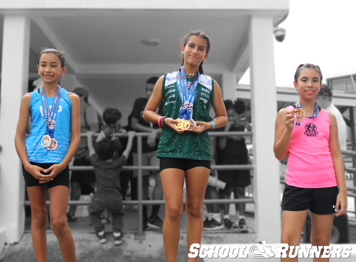 2025 Serie 2 - Medallas - Categoría Femenina u13 - 100 metros