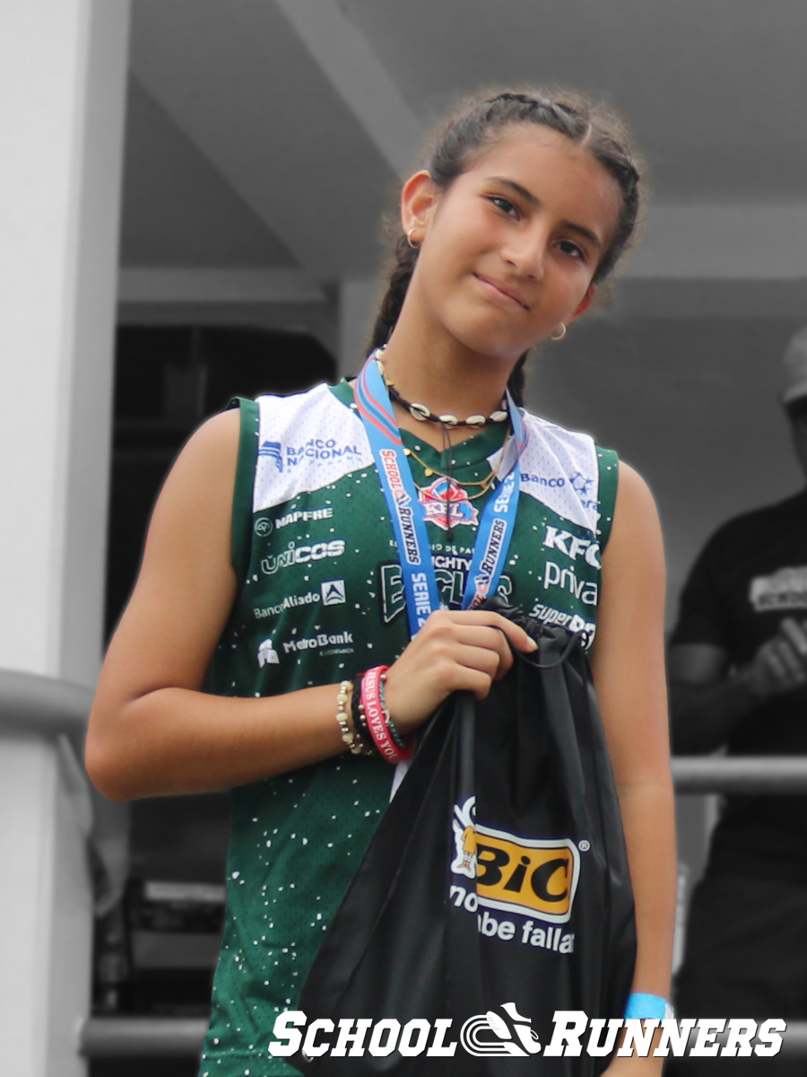 2025 Serie 2 - Medallas - Categoría Femenina u13 - 150 metros